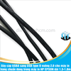 Dây cáp USBA sang USB type B vuông 2.0 cho máy in hàng chuẩn dùng trong máy in HP EPSON dài 1.5-1.8m