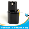 Vỏ pin Hitachi 12V Ni-Mh 3.0Ah, vỏ đứng