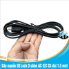 Dây nguồn US jack 3 chân AC IEC C5 dài 1.5 mét
