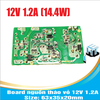 Board nguồn tháo vỏ 12V 1.2A 63x35x20mm