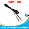Dây cảm biến nhiệt độ NTC 10K chống nước dài 1 mét