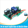 5V 2A board nguồn tháo vỏ 50x32x18mm