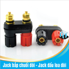 Jack bắp chuối đôi - Jack đấu loa đôi đỏ đen đầu khứa rãnh
