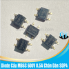 Diode Cầu MB6S 600V 0.5A Chân Dán SOP 4