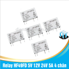 Relay HF49FD 5V 12V 24V 5A 4 chân