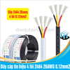 Dây cáp tín hiệu 4 lõi 2464 26AWG 0.12mm2 vỏ PVC 80 độ C