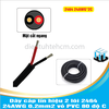 Dây cáp tín hiệu 2 lõi 2464 24AWG 0.2mm2 vỏ PVC 80 độ C