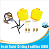 Vỏ pin Ryobi 12v đóng 6 cell lion 18650