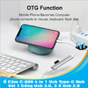 Ổ Cắm C-809 4 in 1 Usb Type-C Hub Với 1 Cổng Usb 3.0, 3 X Usb 2.0