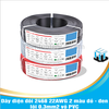 Dây điện đôi 2468 22AWG 2 màu đỏ - đen lõi 0.3mm2 vỏ PVC
