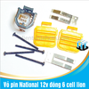 Vỏ pin National 12v đóng 6 cell lion
