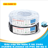 Dây cáp tín hiệu 2 lõi 2464 24AWG 0.2mm2 vỏ PVC 80 độ C