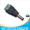 Jack nguồn DC 5.5x2.1mm Đực/Cái sang Domino 2P