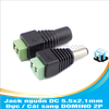 Jack nguồn DC 5.5x2.1mm Đực/Cái sang Domino 2P