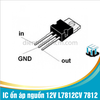 L7812CV 7812 IC ổn áp nguồn 12V chân cắm TO-220 loại tốt