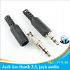 Jack âm thanh 3.5 đực, jack audio đực