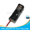 Khay đựng Pin 12V 23A 1 viên ra dây