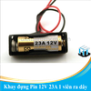 Khay đựng Pin 12V 23A 1 viên ra dây
