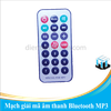 Mạch giải mã âm thanh Bluetooth MP3+WAV+WMA Lossless điện áp 12V kèm Remote