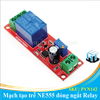 Mạch tạo trễ NE555 đóng ngắt Relay
