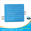 Mạch test động cơ RC Servo nhỏ gọn dễ sử dụng