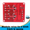 5V 2 kênh - Module Relay 2 kênh 5V chịu được hiệu điện thế lên đến 250VAC 10A