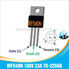 IRF540N Mosfet công suất kênh N, N-MOSFET 100V 33A TO-220AB