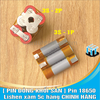 PIN ĐÓNG KHỐI SẴN  Pin 18650 Lishen xám 5c hàng CHẤT LƯỢNG