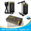 Dây led neon 12V 6x12mm dài 5m