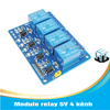 5V 4 kênh - Module Relay 4 kênh 5V chịu được hiệu điện thế lên đến 250VAC 10A