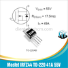 IRFZ44 Mosfet TO-220 41A 55V Kênh N