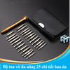 Bộ tua vít Screwdriver đa năng 25 chi tiết bao da