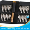 Bộ tua vít Screwdriver đa năng 25 chi tiết bao da