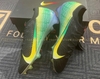 Nike Mercurial Vapor 16 Elite FG 'Vini Jr.' - Black/Green Spark/Soar/Dynamic Yellow IB2356 001