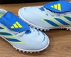 Adidas Predator 26 Club FT TF - Crystal Sky/Ray Blue/Team Solar Yellow 2 JR5914