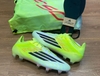 Adidas F50 Elite FG 'Born For Goals' - Core Black/Iron Metallic/Lucid Lemon JR6457