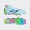 Adidas F50 Elite Mid-Cut 99 Capsule FG - Almost Blue/Semi Lucid Blue/Semi Solar Yellow IH0115