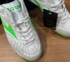 Mizuno Morelia Sala Japan TF - White Pearl/Neon Green Q1GB251137