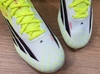 Adidas F50 League FG 'Born For Goals' - Core Black/Iron Metallic/Lucid Lemon JR8995