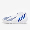 Adidas Predator Edge + AG - White/Hi-Res Blue/White GZ4647