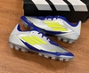 Adidas F50 Messi League 2G/3G AG 'La Vida Rapida' - Silver Metallic/Solar Yellow/Lucid Blue JR8057