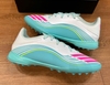 Adidas F50 League TF Messi -  White/Lucid Pink/Flash Aqua JQ0937