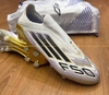 Adidas F50 Elite LaceLess FG - Cloud White/Core Black/Gold Metallic JH7625