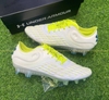 Under Amour Elite FG - White/High Vis Yellow 3026740 103