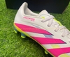 Adidas Predator League Kids MG - Cloud White/Lucid Pink/Lucid Lemon ID3794