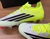 Adidas F50 League FG 'Born For Goals' - Core Black/Iron Metallic/Lucid Lemon JR8995