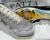 Nike Mercurial Zoom Vapor 16 Elite FG SE x Patta 'Unite' - Metallic Silver/Coconut Milk IQ3365 001
