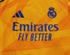 Adidas Real Madrid 24/25 Away Authentic Jersey - Orange IZ1642