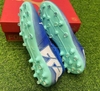 Puma Future 7 Match MG Kids - Bluemazing/Puma White/Electric Peppermint 107946 01