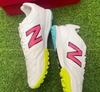 New Balance 442 Pro TF V2 -  White/Hi-Lite/Neon Pink MS41TWH2 2E